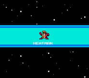 Presentación en "Mega Man 2", NES.