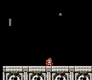 Platillo volador del Dr. Wily en "Mega Man 6", NES.