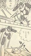 Gabyoall en "¡¡Sobrevive los Continuos Ataques del Ejército de Wily!!" del manga "Rockman".