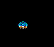 Platillo volador del Dr. Wily en "Mega Man 3", NES.