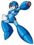 Arte secundario en Mega Man X2. Derivado del arte del Shotgun Ice.