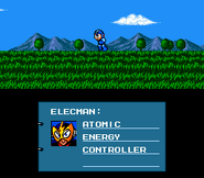 Elec Man en el epílogo de "Mega Man: The Wily Wars/Mega Man 3", Sega Genesis.