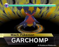 Garchomp en Pokémon Rumble