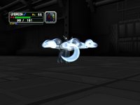 Umbreon usando luz lunar en Pokémon Colosseum.