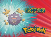 Koffing en la sección.