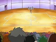 Escenario del Concurso Pokémon de Gardenia.