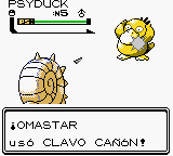 Omastar usando clavo cañón en la segunda generación.