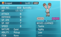 Bunnelby con Pokérus