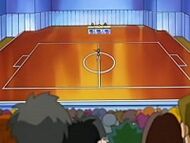 Escenario del Concurso Pokémon de Plata.