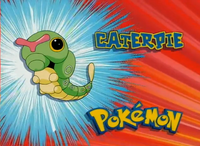 Caterpie en el segmento "¿Quien es ese Pokémon?"