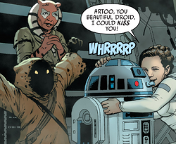 Leia loves R2