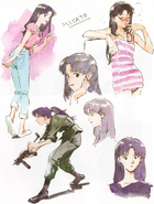 Misato's conceptual design