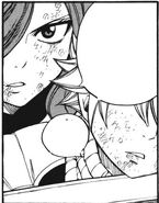 Erza tries to blackmail Gray using Natsu