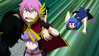 Juvia chasing Meredy