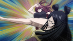 Erza kicks Minerva