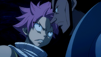 Natsu confronts Arcadios