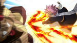 Natsu strikes Ajeel