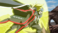 Jellal attacks Racer