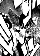 Mirajane kicking Azuma