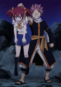 Natsu grabs Sherria