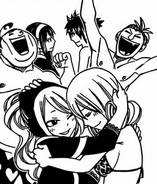 Droy in Fairy Tail and Crime Sorciere's reunion