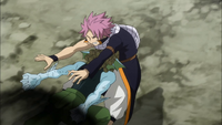 Pisces strikes Natsu