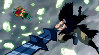 Gajeel beats Gutman