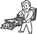 Gatling laser icon