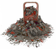 Overflowing Nuka-World trashcan