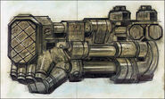 Power fist concept art by Adam Adamowicz.