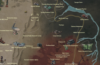 Sugar Grove map