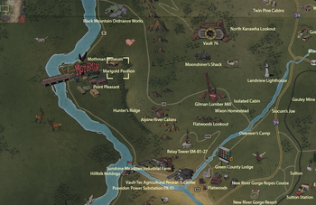 Marigold Pavilion map