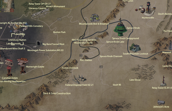 Lewisburg Station map