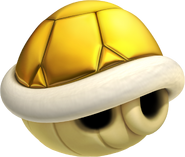 Golden Shell in Mario Kart Prima.