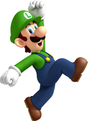 NSMBWii Luigi