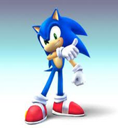 Sonic the Hedgehog (voiced by Josh Keaton, ever since Peter Parker/Spider-Man's voice on Spectacular Spider-Man)