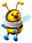 Space Bee (Get After Getting The Yellow Rainbow Shard) (Jump: None, Speed: Normal) (Can Fly Around Infinitely But Stinks At Swimming)