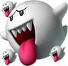 A Big Boo in New Super Mario Bros. V