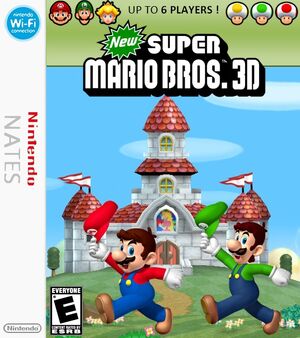 NSMB3D Boxart