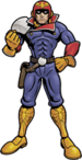 Captain Falcon in Super Smash Bros. 64