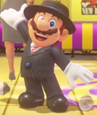 Suited Mario