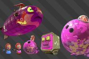 Various Octarians in Splatoon 2