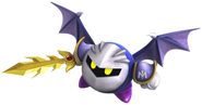 Meta Knight (voiced by Eric Newsome respectively)