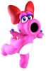 Birdo Dancing Ballet without a skirt