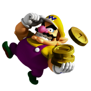 Wario (Default) (Speed: Low, Jump: Low) (Can Defeat Bosses In 1 Hit)