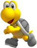 Grey-shelled Koopa Troopa.