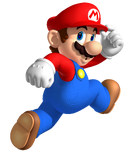 Mario jumping