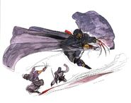 Yoshitaka Amano artwork of the Ninja.