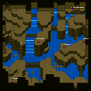 Map of the Underground Waterway (SNES).