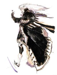 Artwork by Yoshitaka Amano.